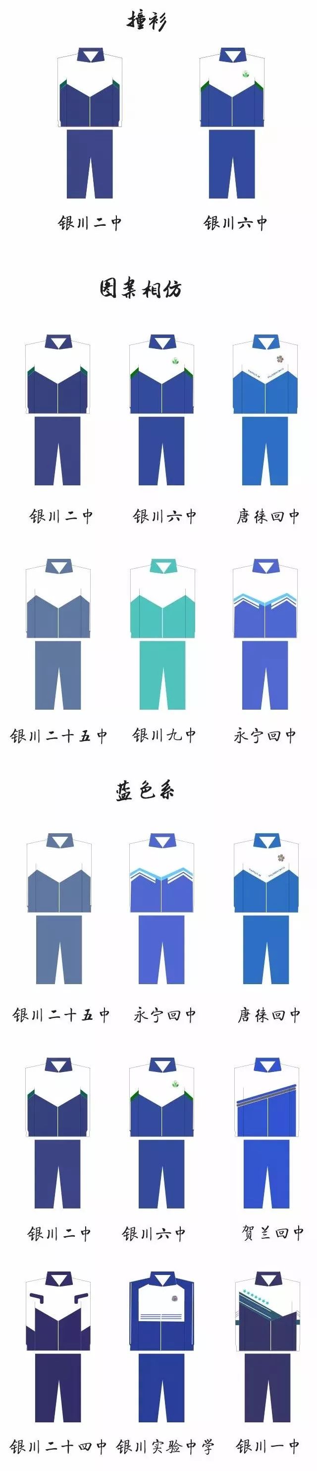 扩散丨银川各大高中校服曝光你穿过哪件