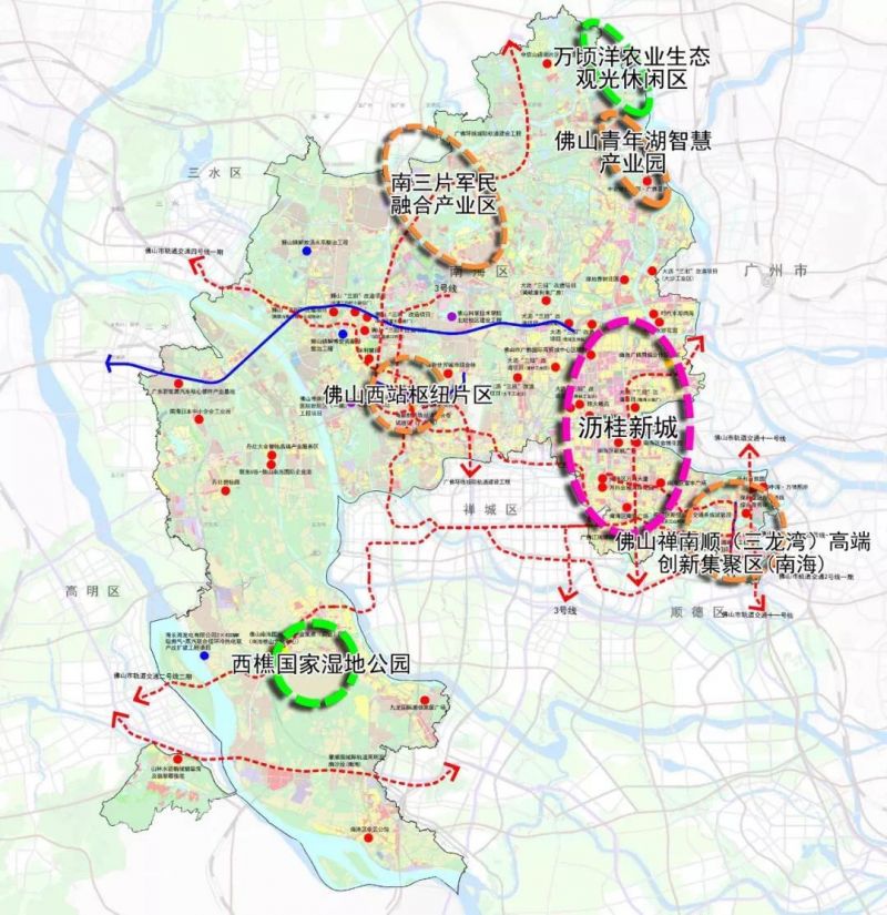 佛山市市区人口_佛山划定361k㎡中心城区,重点建设9大地区(2)