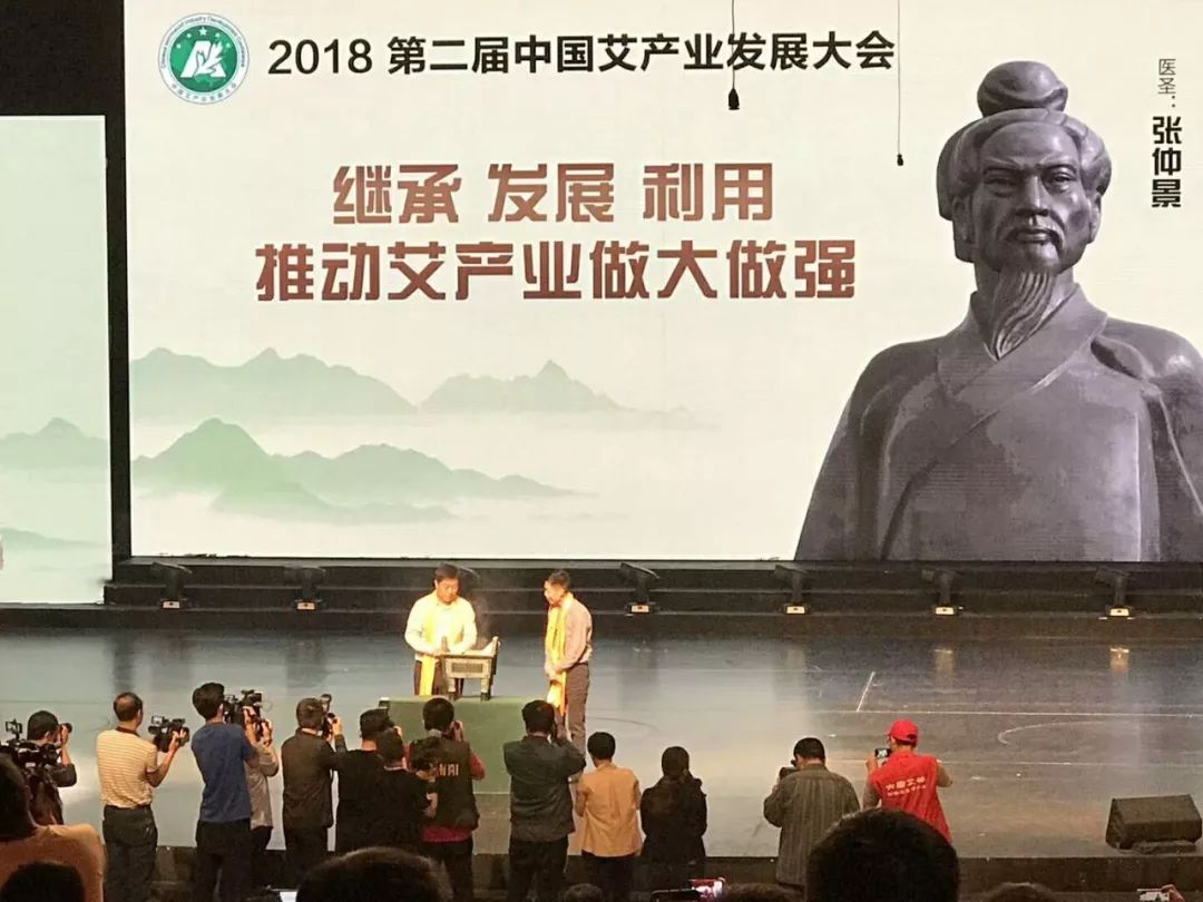 第二届中国艾产业发展大会开幕