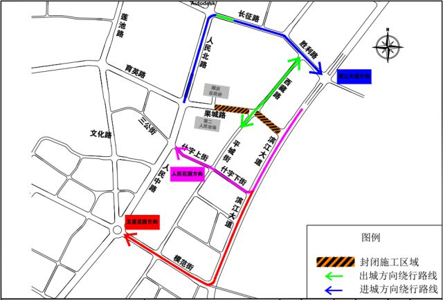 南充:育英路,果城路综合提升改造最详细的封闭时间