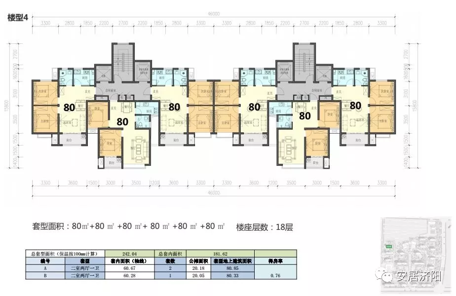 济阳拆迁安置房户型公示商河拆迁户们看一下是商河的好还是济阳的好