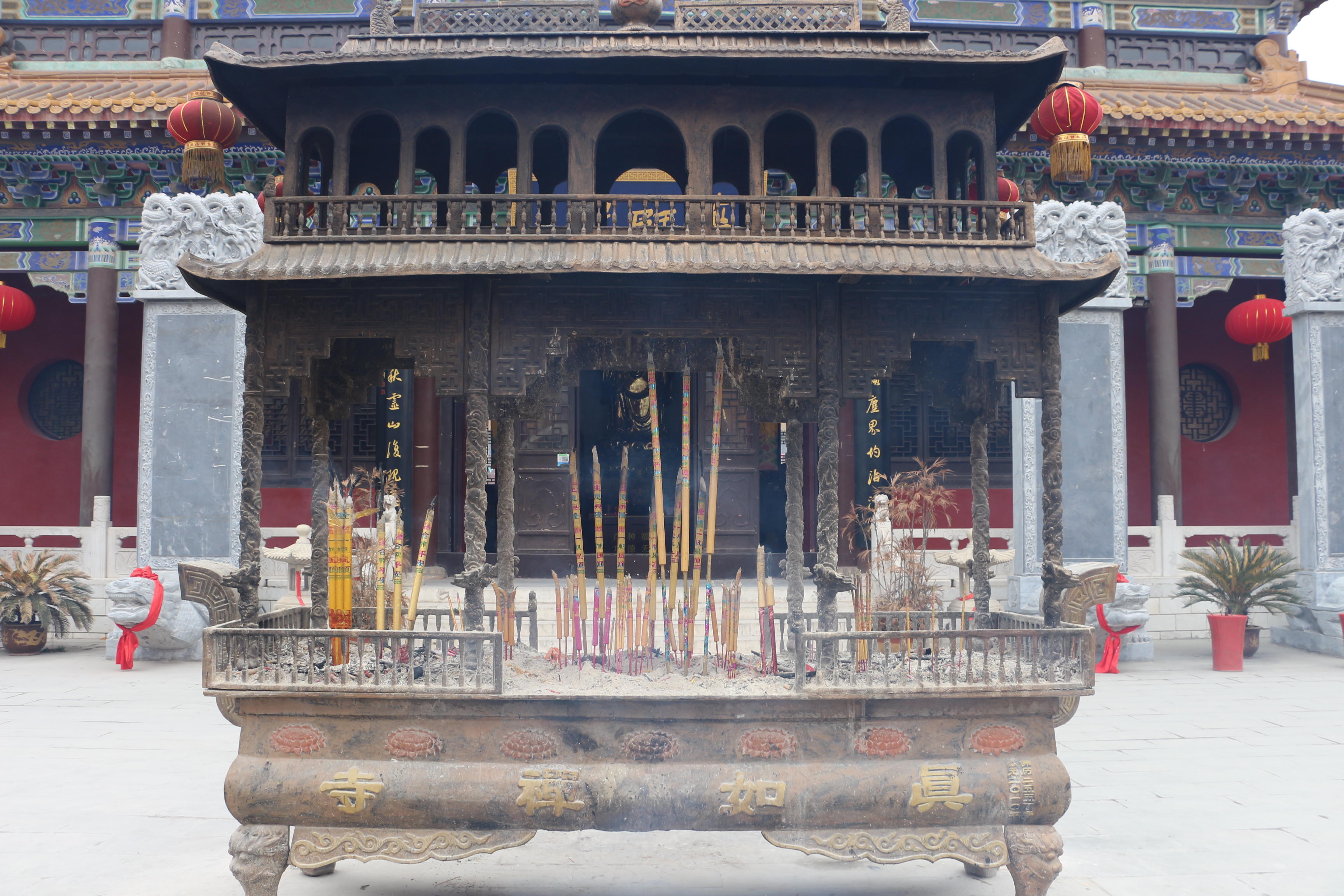 始建于元代的古寺名刹,宿迁真如禅寺重建后香火旺盛