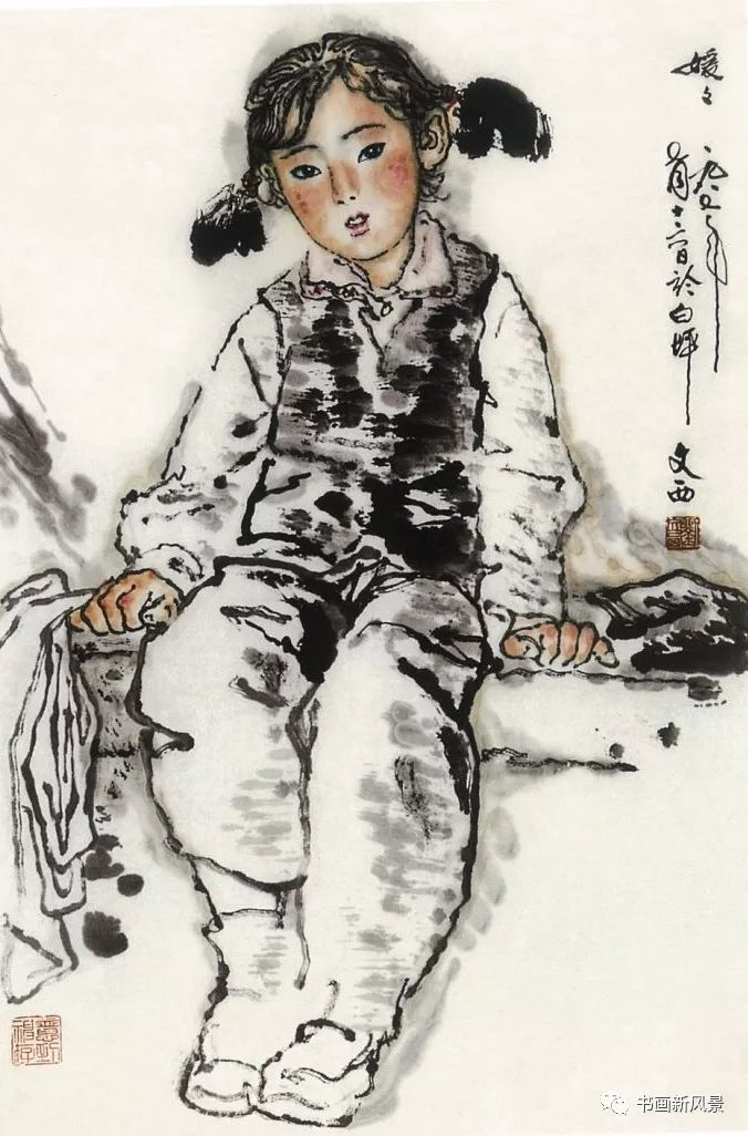 刘文西(1933—),当代中国画坛开宗立派的人物,他是以画陕北而成为