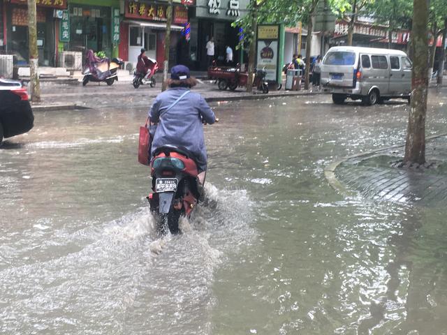 早上郑州下大雨,市民称今年"看海"时间提前了!