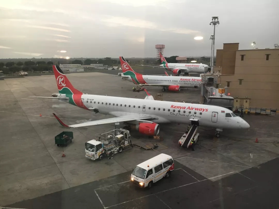 肯尼亚的国家级航空—— 肯尼亚航空,在整个亚洲只有两个航点,在中国