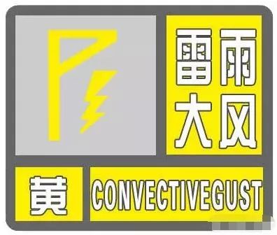 安徽省气象台2018年05月16日 09时30分确认 雷雨大风黄色预警信号!