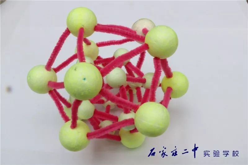 【用双手去触摸微观世界】——高二年级化学晶胞模型diy大赛