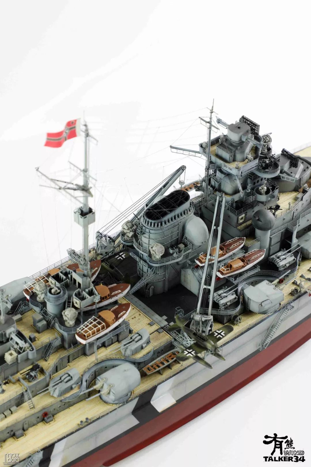 俾斯麦号战列舰 莱茵演习行动 | 模型作品