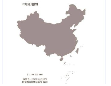 美国知名品牌gap t恤上的中国地图被删减