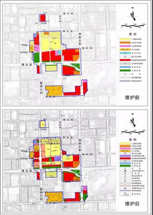 石7大地块控规方案 涉及新客