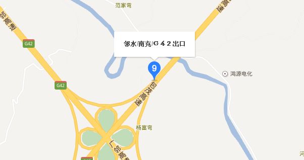 好消息丨达渝高速公路邻水北出口工程动工!