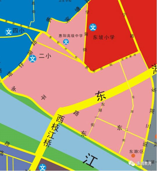 合生大桥——文昌二路——云山西路——惠州大道——东江大桥桥头