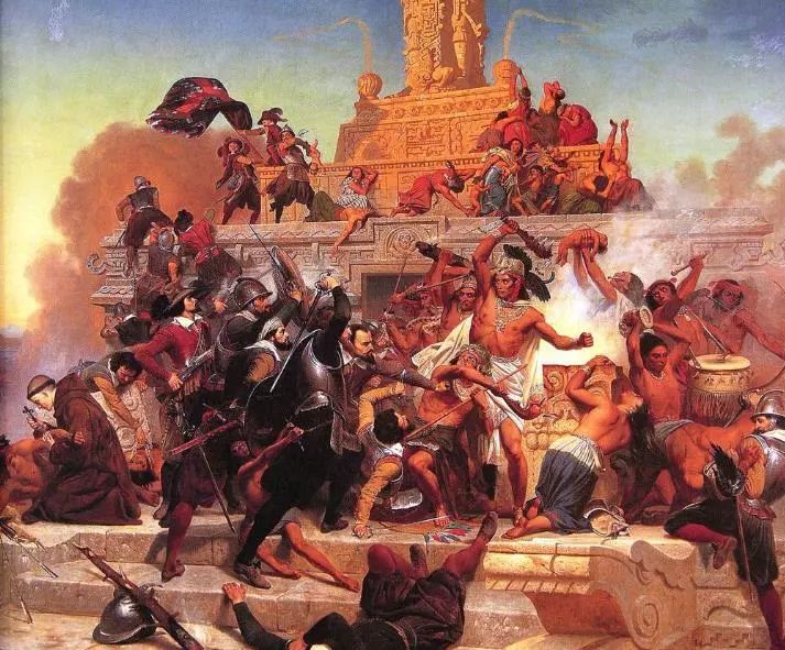 足600人的兵力就征服了人口数以百万计的阿兹特克帝国(aztec empire)