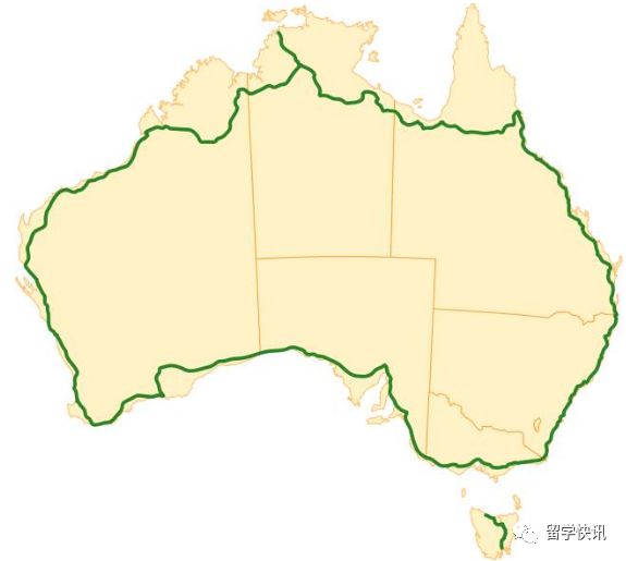13澳洲一号高速公路是世界上最长高速公路,整整绕澳大利亚一圈