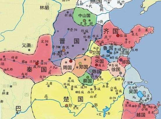 春秋战国20个最强诸侯,除了战国七雄,还有这些国家