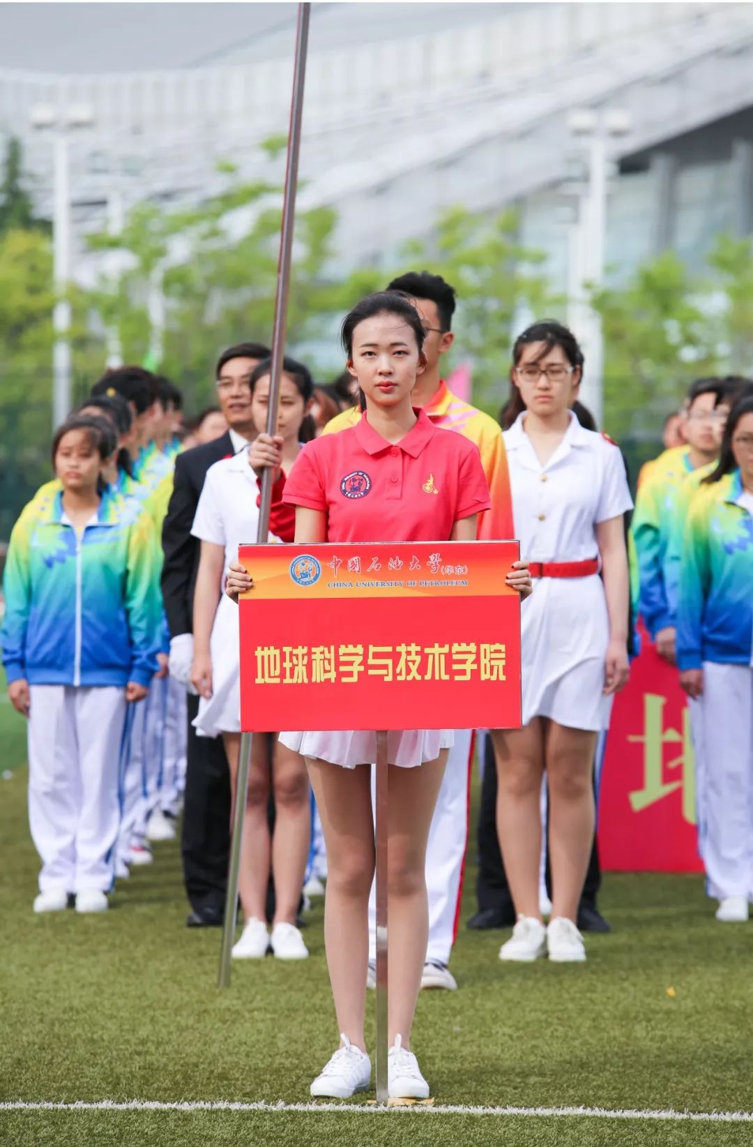 最美举牌女神|让我们一览运动会方队女神风采