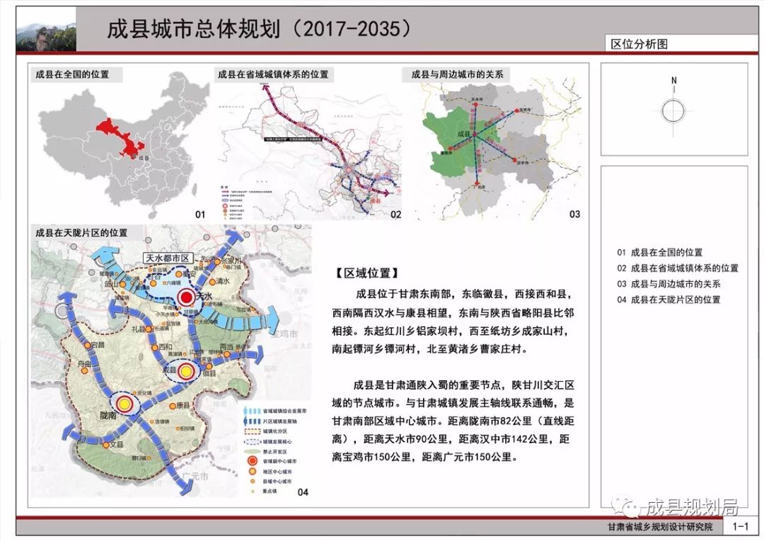 【最新】成县城市总体规划(2017-2035),速看!