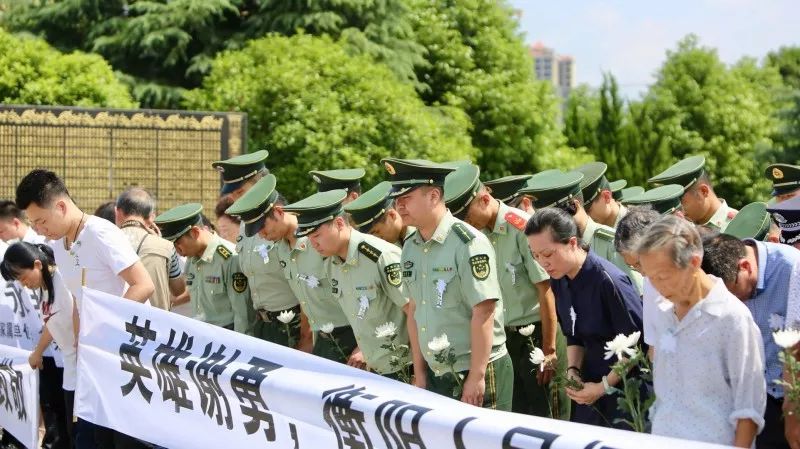 【英雄】消防烈士谢勇骨灰安放仪式在衡阳市烈士陵园举行