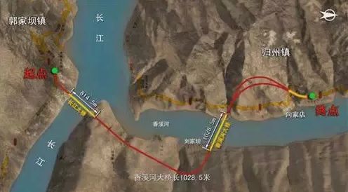 香溪长江公路大桥合拢在即!