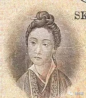 纸币上的慈禧太后票上五女,来自五个民族,汉族是南唐的小周后,满族是