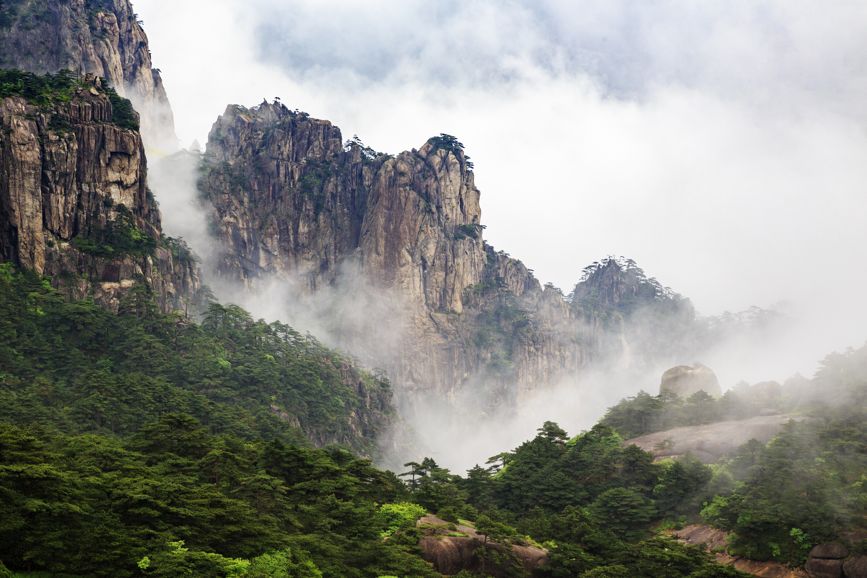 雨后黄山,仙气十足