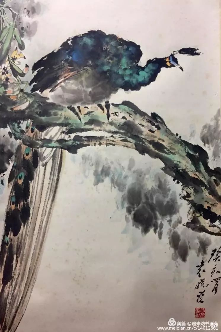 袁晓岑:当代中国花鸟画的铺路者 一部近现代中国绘画史就是一条艺术