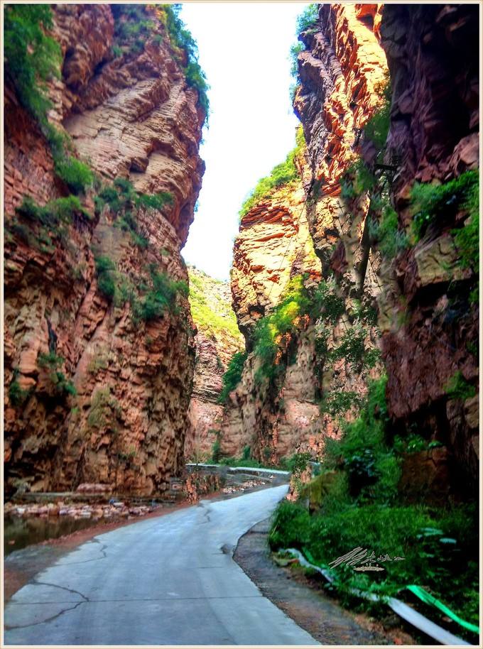 河北邢台 太行山中的峡谷群