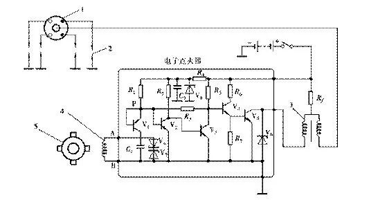 汽车点火系统电路图及工作原理解析
