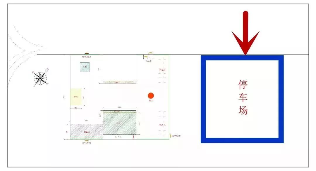 3,音乐节现场停车场平面图