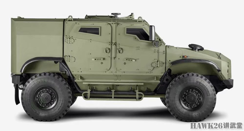 斯洛伐克公开新型装甲车 酷似美国防地雷反伏击车