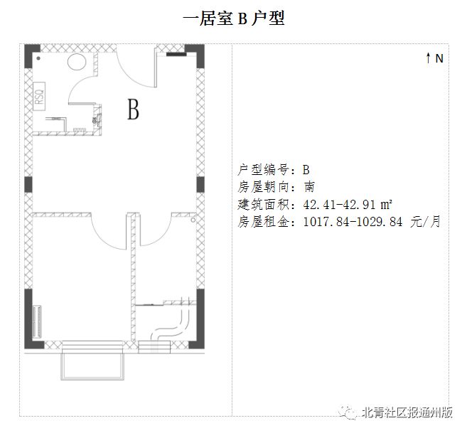 燕保·马驹桥家园公租房项目户型图