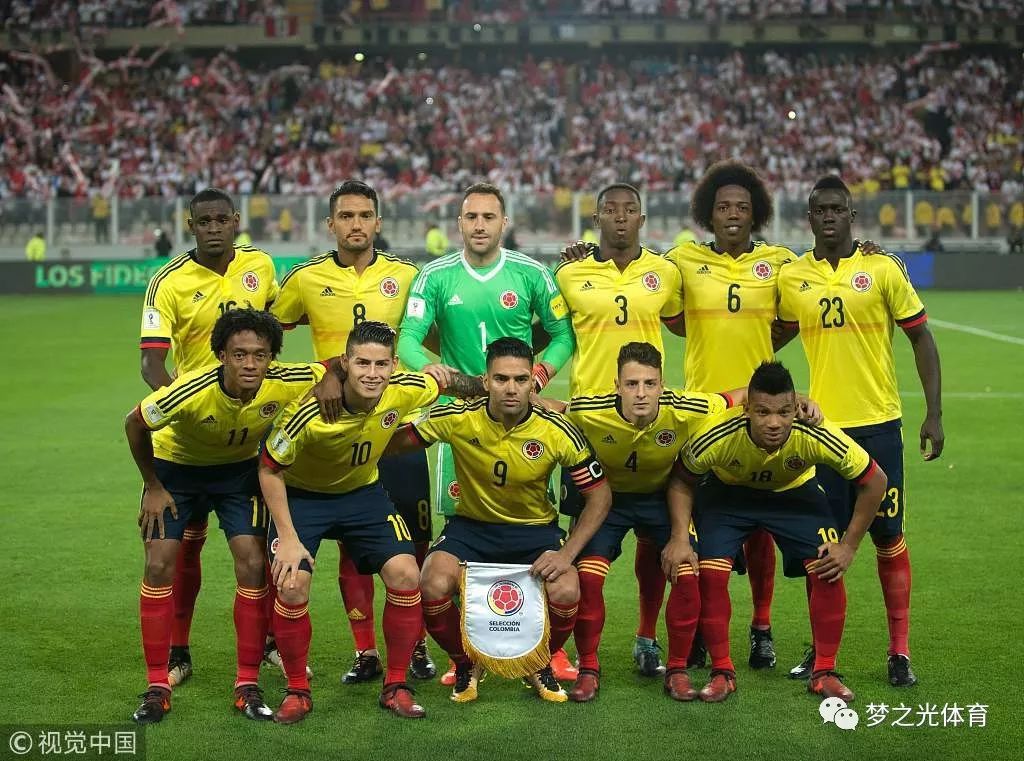 2018世界杯32强巡礼之南美神鹰哥伦比亚