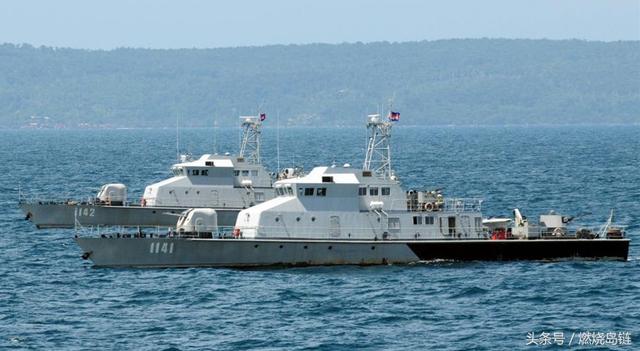 装备基本靠赠送的柬埔寨王家海军现役主力舰艇