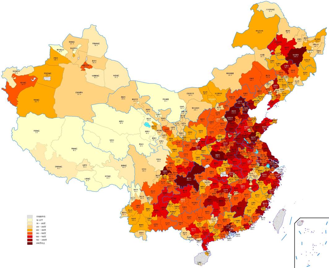 中国城乡人口_据统计,中国2015年60岁及以上人口达到2.22亿,占总人口的16.15 随着(2)