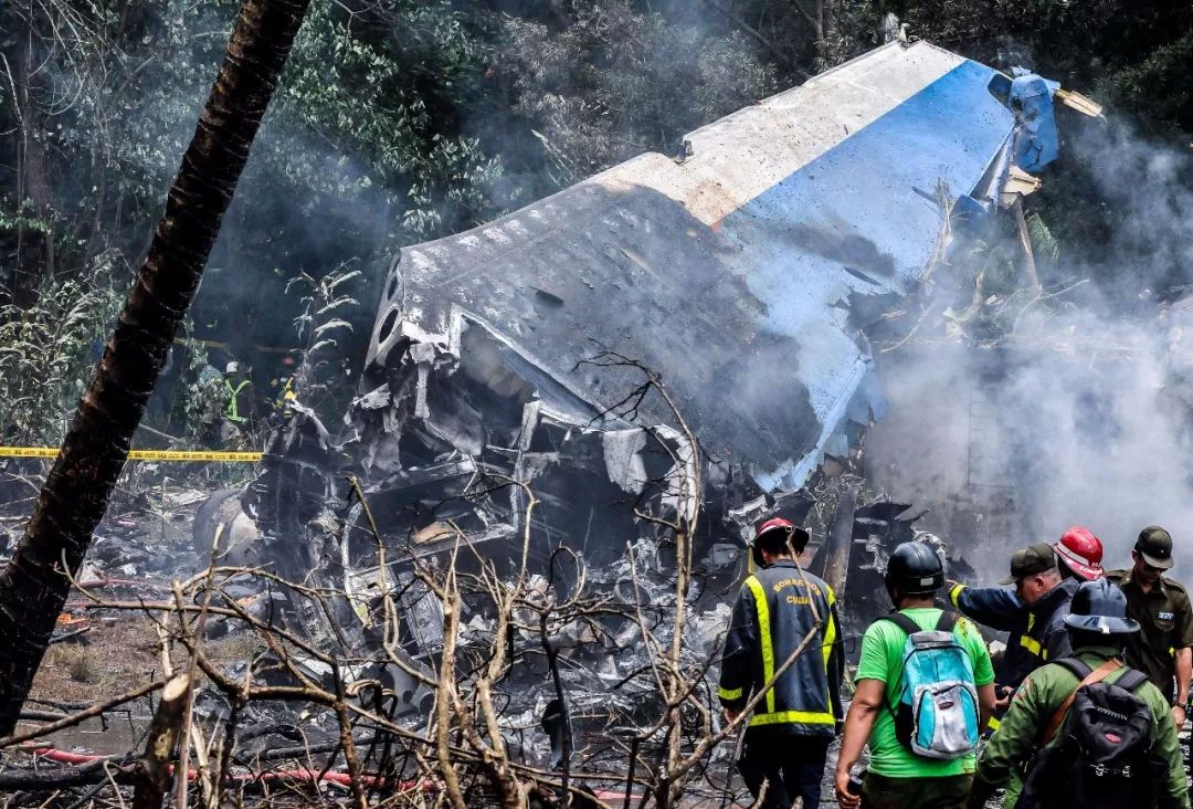 古巴确认客机坠毁事件致110人遇难