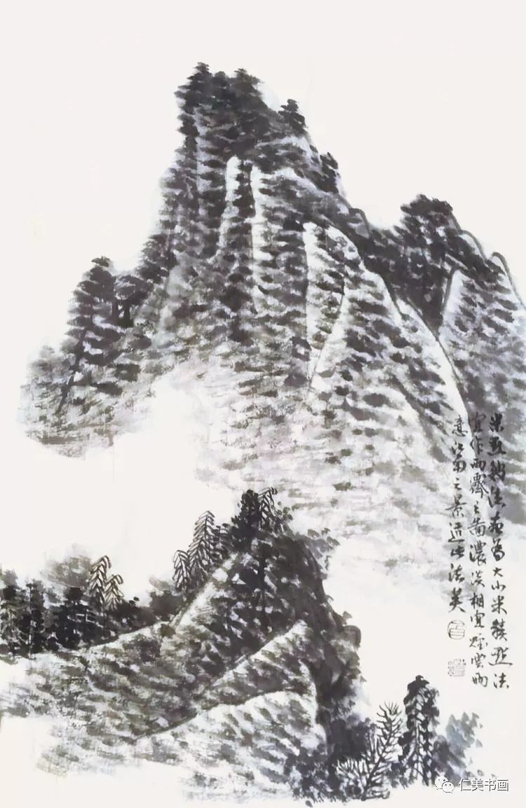 白崇然|学画山水画,这些山石皴法得明白