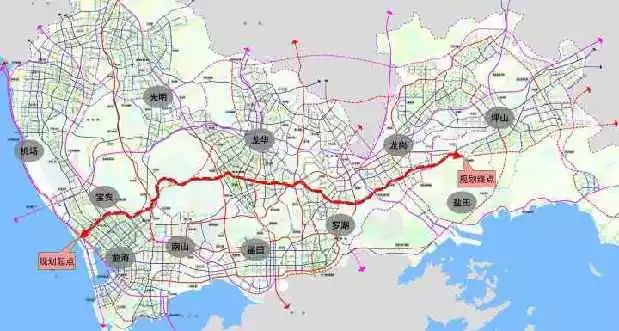 2年后深圳交通规划彻底开挂!看完你绝对不想