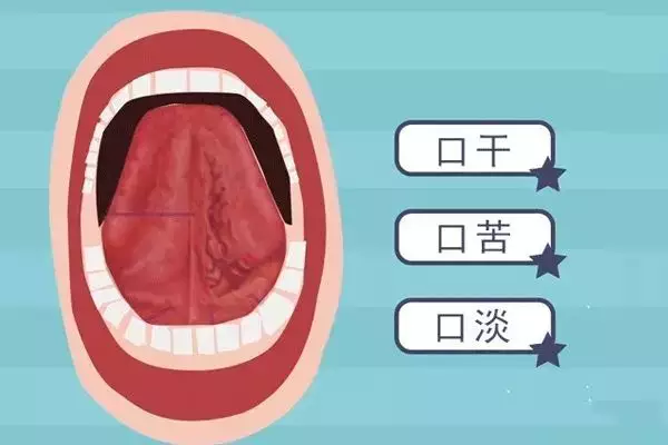 口苦,口干,口淡,是身体哪里出现问题了?