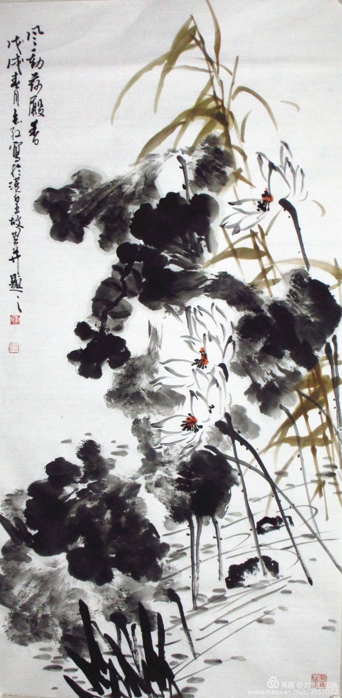 韵味纯厚,笔墨精熟——著名画家刘志红国画作品欣赏