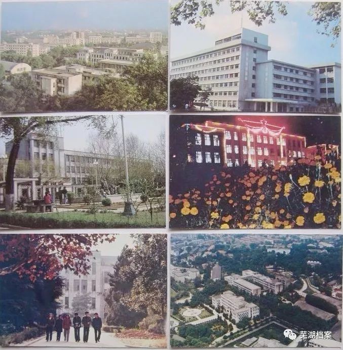 图为上世纪90年代安徽师范大学校园