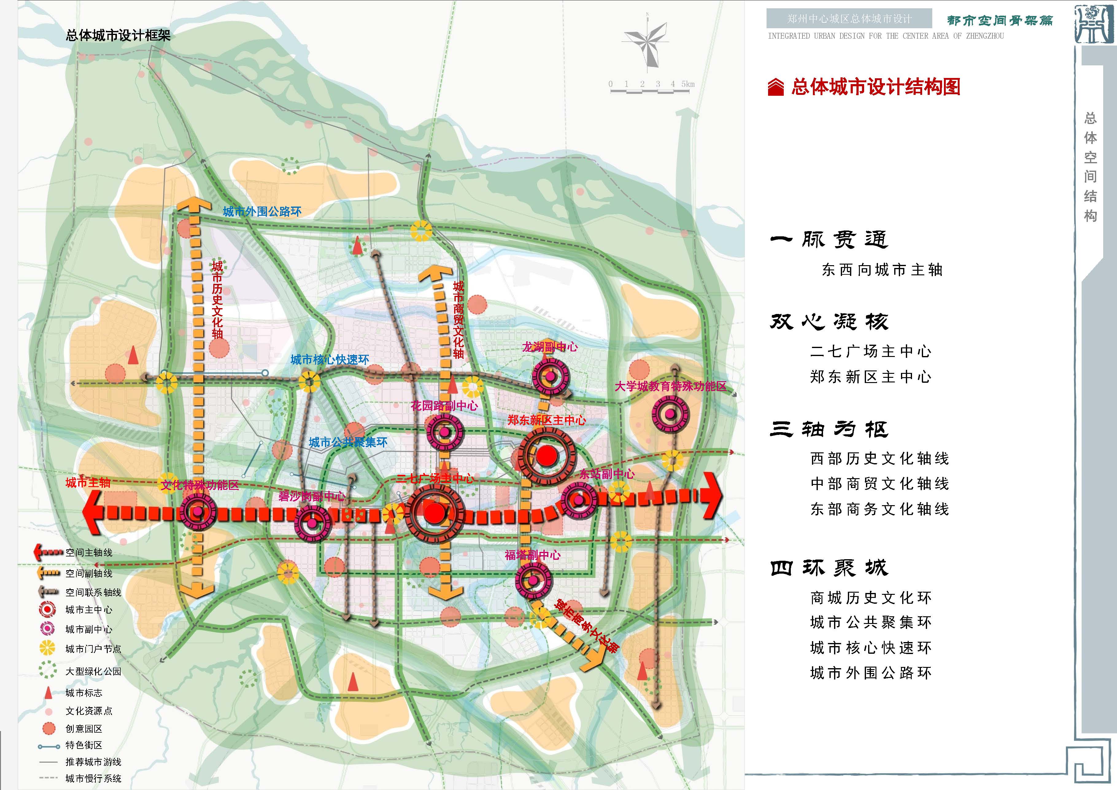 在郑州市城乡规划局发布的《郑州市中心城区总体城市设计》中,明确