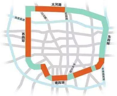 四环快速路全面开建,明年6月底前高架主线桥全部通车!