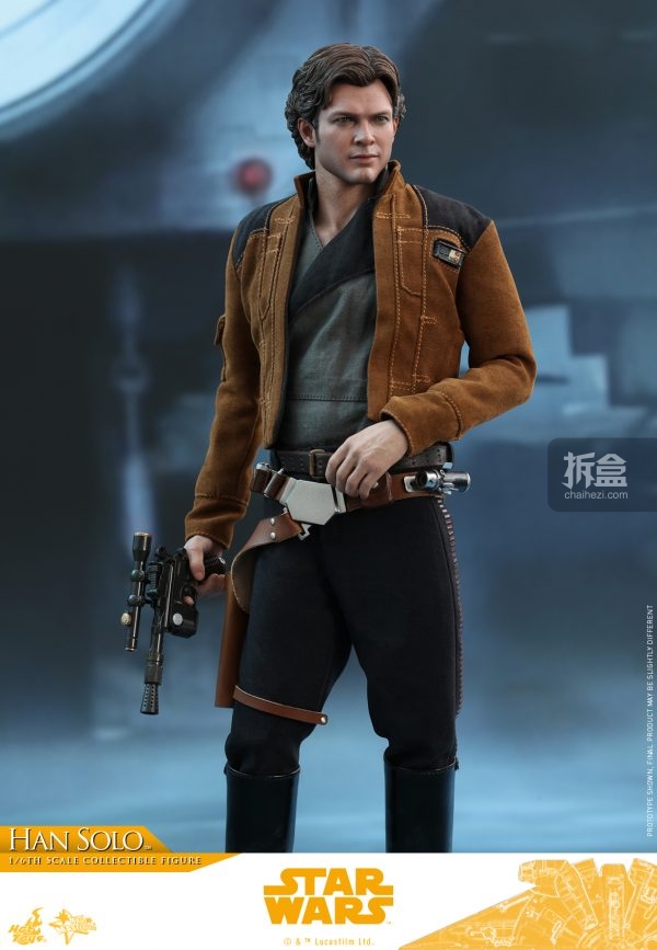 hottoys《游侠索罗: 星球大战外传》汉·索罗 1:6可动