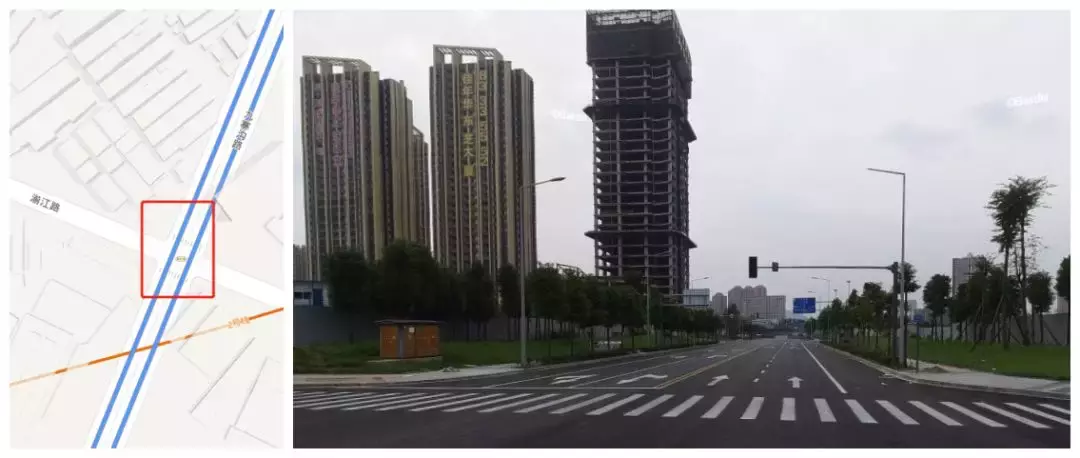 南 一套湔江路与九寨沟路交叉路口西 一套夹金山路与金沙江路交叉路口