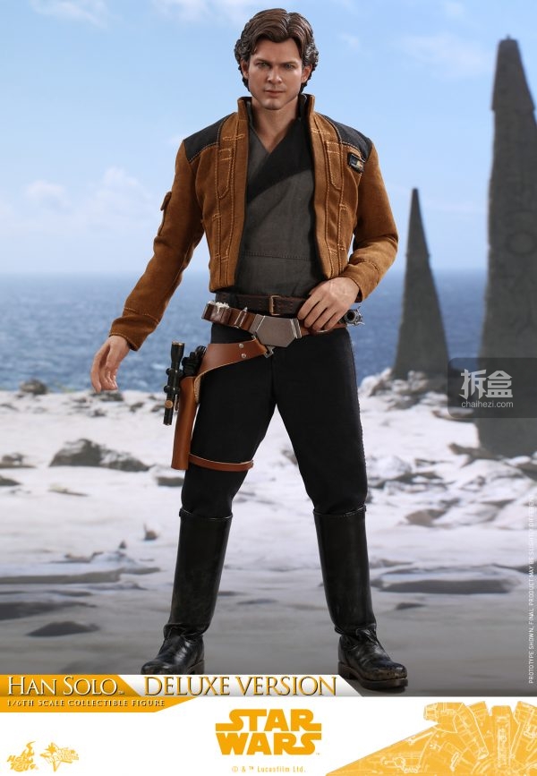 hottoys《游侠索罗: 星球大战外传》汉·索罗 1:6可动