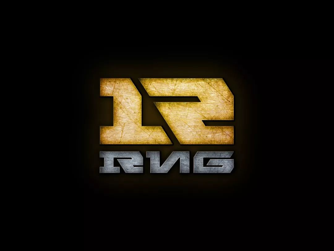 此次的logo设计 是皇族rng (royal never giveup) 战队 重整旗鼓后