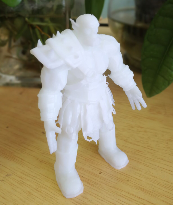 小方3d打印机打印的魔兽世界动漫模型