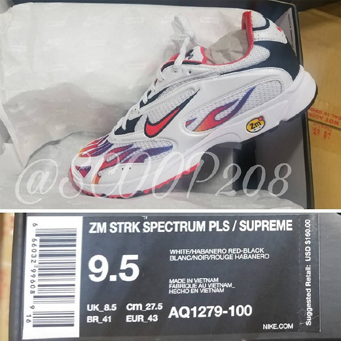 耐克运动鞋 zoom streak spectrum plus 实物赏析