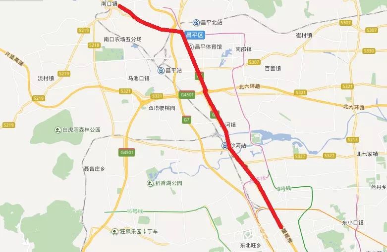 昌平26.5公里公路大修,西三旗向北,涉及西关环岛,南口