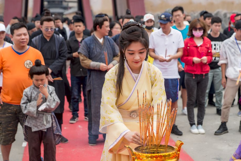 象山影视城两大剧组开机,祝网剧《医妃难囚》和电